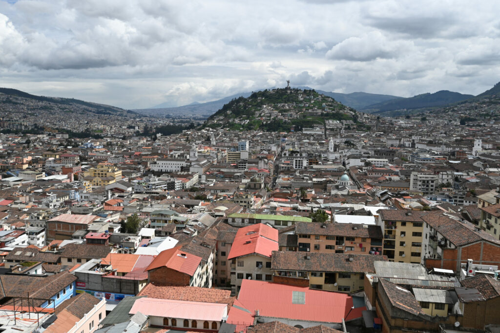 Quito from above