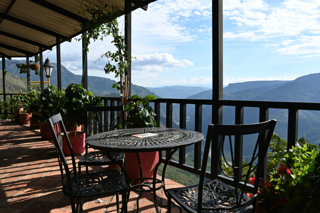 View of a terrace